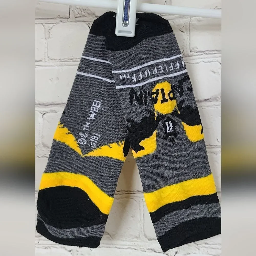Harry Potter Hufflepuff NEW Novelty Low Cut Ankle Socks House Captain Hogwarts